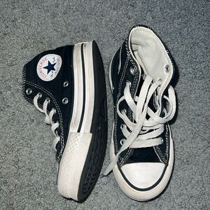 Kids platform converse size 11